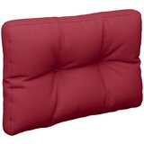 Jastuk za palete boja vina 60 x 40 x 12 cm od tkanine | shoptok.hr
