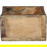  Pladnjevi 4 kom 30x15x9 cm Masivno drvo od recikliranog materijala | shoptok.hr