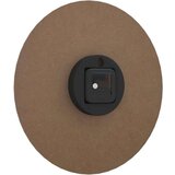 vidaXL Stenska ura s svetlečo lestvico in kazalci rjava Ø30 cm | Shoptok.si