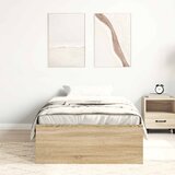  Okvir za krevet boja hrasta 100x200 cm | shoptok.hr