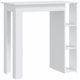  Barski stol s policom bijeli 102x50x103,5 cm konstruirano drvo | Eponuda.ba