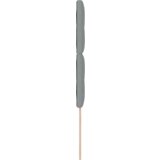 vidaXL LED glavna luč siva 80 cm tkanina | Shoptok.si