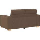  Dvodijelni set sofa s jastucima, smeđa tkanina | Eponuda.com