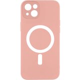 AVIZAR Ovitek MagSafe za iPhone 14 Plus Soft Touch Mate Raised Edges roza, (20575197) Cene