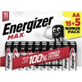 Energizer Max mignon (aa)-baterija alkalno-manganov 1.5 V 20 kos, (20430935) | Shoptok.si