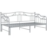 vidaXL Okvir za krevet na razvlačenje sivi metalni 90 x 200 cm | shoptok.hr