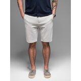 Ombre BASIC men's cotton sweat shorts - navy blue | shoptok.hr