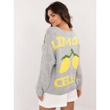 Italy Moda Sweater-MI-SW-2108.92-gray | shoptok.hr