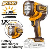 Ingco cwli20885 aku radna lampa solo 2500lm super ( CWLI20885 ) Cene