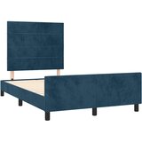  Okvir kreveta bez madraca tamnoplavi 120x190 cm baršunasti | Eponuda.com