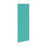  Plisirana zavjesa petrolej zelena 45x100 cm Širina tkanine 44,4 cm Poliester | shoptok.hr