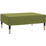 The Living Store Stolček za noge svetlo zelen 78x56x32 cm žamet - Stolček Za Noge, (21419813) | Shoptok.si