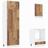  7-dijelni set kuhinjskih ormarića Kalmar konstruiranog drva | shoptok.hr