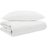 vidaXL Poletna odeja z blazino 2 pcs Bela Perje, (5000147626) Cene