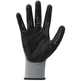 Rukavice za rad 12 pcs Siva i crna 10 / xl Poliester | shoptok.hr