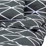  Set posteljine za poplun sivi 140 x 200 cm pamučni200x200 | Eponuda.ba