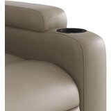 Naslonjač od umjetne kože boja cappuccina | shoptok.hr