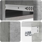 Stolna montirana na zid Betonska siva 59 x 34,5 x 17 cm | shoptok.hr