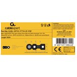 Gembird KABL-OPTIC-FTTH-2F-FRP Opticki kabl 2-vlakna SM G657A1 Flat, Outdoor, sa sajlom 1mm, 1000m | ePonuda.com