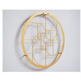 WALLXPERT dekorativni metalni zidni pribor golden mean 69 APT714 gold | ePonuda.com