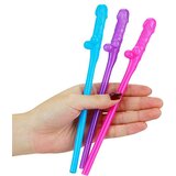 Lovetoy - realistična slamka za penis (crveno-plavo-ljubičasta) Cijene