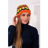 Kesi Women's cap Laila K283 orange neon + black + green neon | Shoptok.si