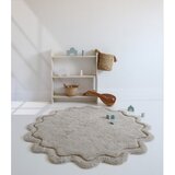 Nattiot Bež pralna ročno tkana bombažna okrogla preproga ø 110 cm Sweet April Lin – | Shoptok.si