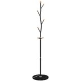  Stalak za kapute crni 177 cm od željeza obloženog prahom | shoptok.hr