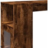  Barski stol s držačima boja hrasta 101x40x103,5 cm drveni | shoptok.hr