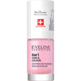 Eveline Cosmetics Nail Therapy Care & Colour balzam za nohte 6 v 1 odtenek Shimmer Pink 5 ml Cene