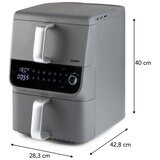 DOMO cvrtnik na vroč zrak DO549FR, 10 L | Shoptok.si