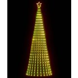 vidaXL LED božično drevo 475 LED toplo bela 247 cm cene