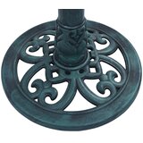  Ptičja kupka s fontanom zelena 50 x 91 cm plastična | shoptok.hr