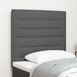 vidaXL Naslon za glavo Temno siva Tkanina 80 cm Pravokotna Moderna cene