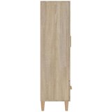 Visoka omarica sonoma hrast 70x31x115 cm inženirski les, (20654562) | Shoptok.si