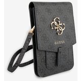 Guess PU 4G Metal Logo Taška na Telefon Grey Ovitek za telefon Vijolična | Shoptok.si