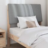  Tapecirani uzglavlje Svijetlo siva 90 cm Čvrsto borovo drvo | shoptok.hr