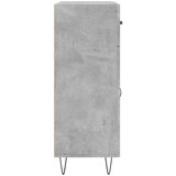  Komoda siva boja betona 69,5x34x90 cm od konstruiranog drva | shoptok.hr