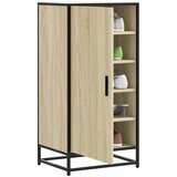 vidaXL Regal za čevlje sonoma hrast 48x38x97,5 cm inženirski les Cene