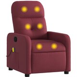 Maison Chic Masažni stol - Relax naslanjač vinsko rdeče blago, (22134258) | Shoptok.si