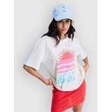 Roxy Hangloose Poster T-shirt coconut milk Cene