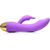 10X Come Hither G-Focus Silicone Vibrator Purple