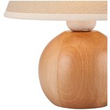 LAMKUR Bež stolna lampa s tekstilnim sjenilom (visina 24 cm) Ball – | shoptok.hr
