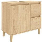  3-dijelni set kupaonskih ormarića boja hrasta sonome drveni | shoptok.hr