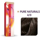 Wella Professionals Color Touch Pure Naturals profesionalna demi-permanentna barva za lase z večdimenzionalnim učinkom 4/0 60 ml | Shoptok.si