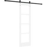 Drsna vrata Bela 61 x 198.5 cm Les in kovina, (5000123012) | Shoptok.si