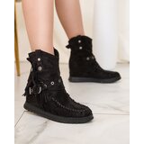 Resti Black women's boots with hidden anchor Dibisa | Shoptok.si