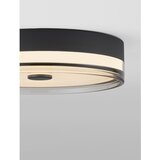 Nova Luce Mat črna jeklena LED zatemnitvena stropna svetilka Helios – | Shoptok.si
