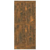  Noćni ormarić boja dimljenog hrasta 82 5x30 5x185 5 cm drveni | shoptok.hr