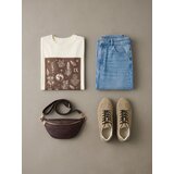 Sinsay Pamučna majica s printom | shoptok.hr